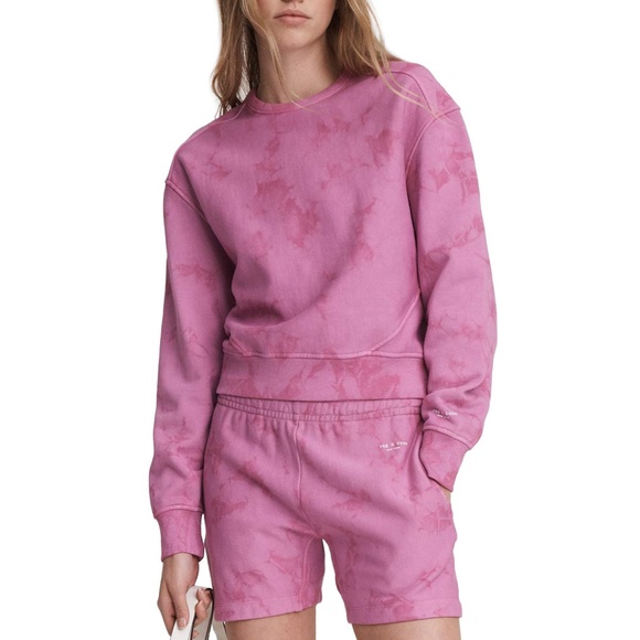 Rag & Bone City Tie Dye Terry Sweatshirt - Picture 3 of 7